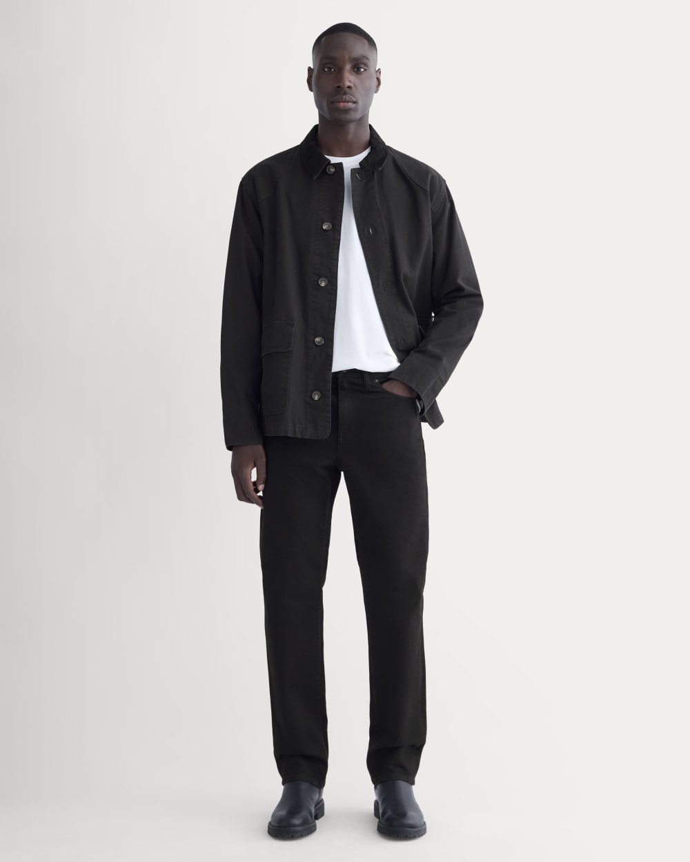 The Organic Cotton Straight-Leg Jean