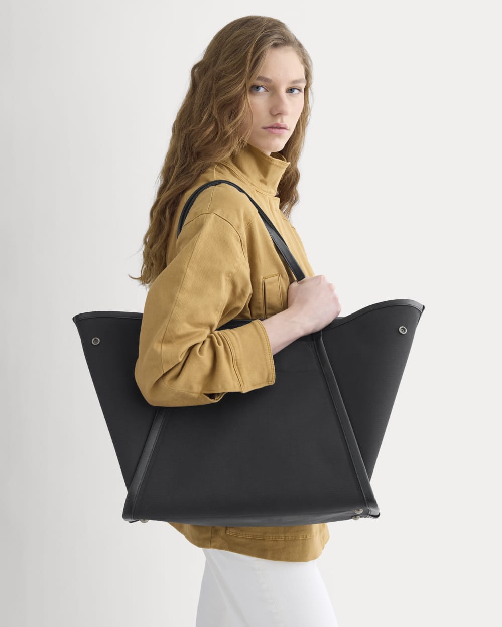 womens-lug-large-canvas-tote-bag-black | alt