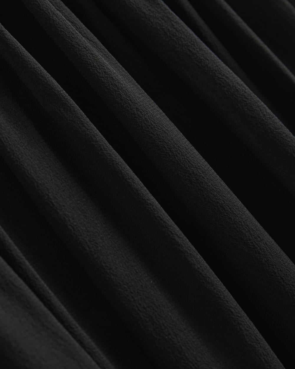 womens-twisted-pleated-mini-dress-silk-black