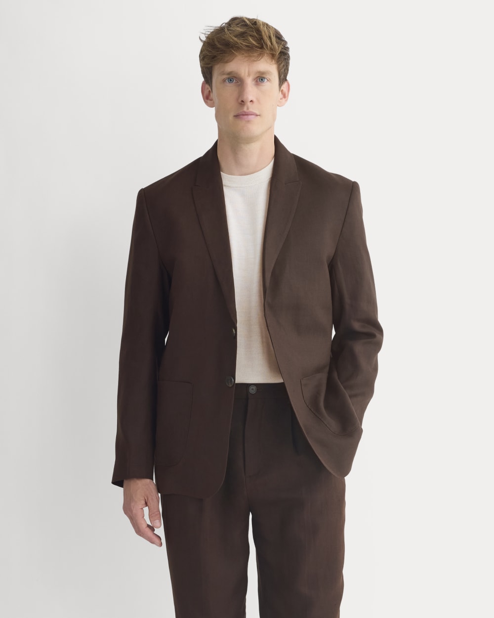 mens-soyeux-linen-linen-blazer-dark-brown | primary