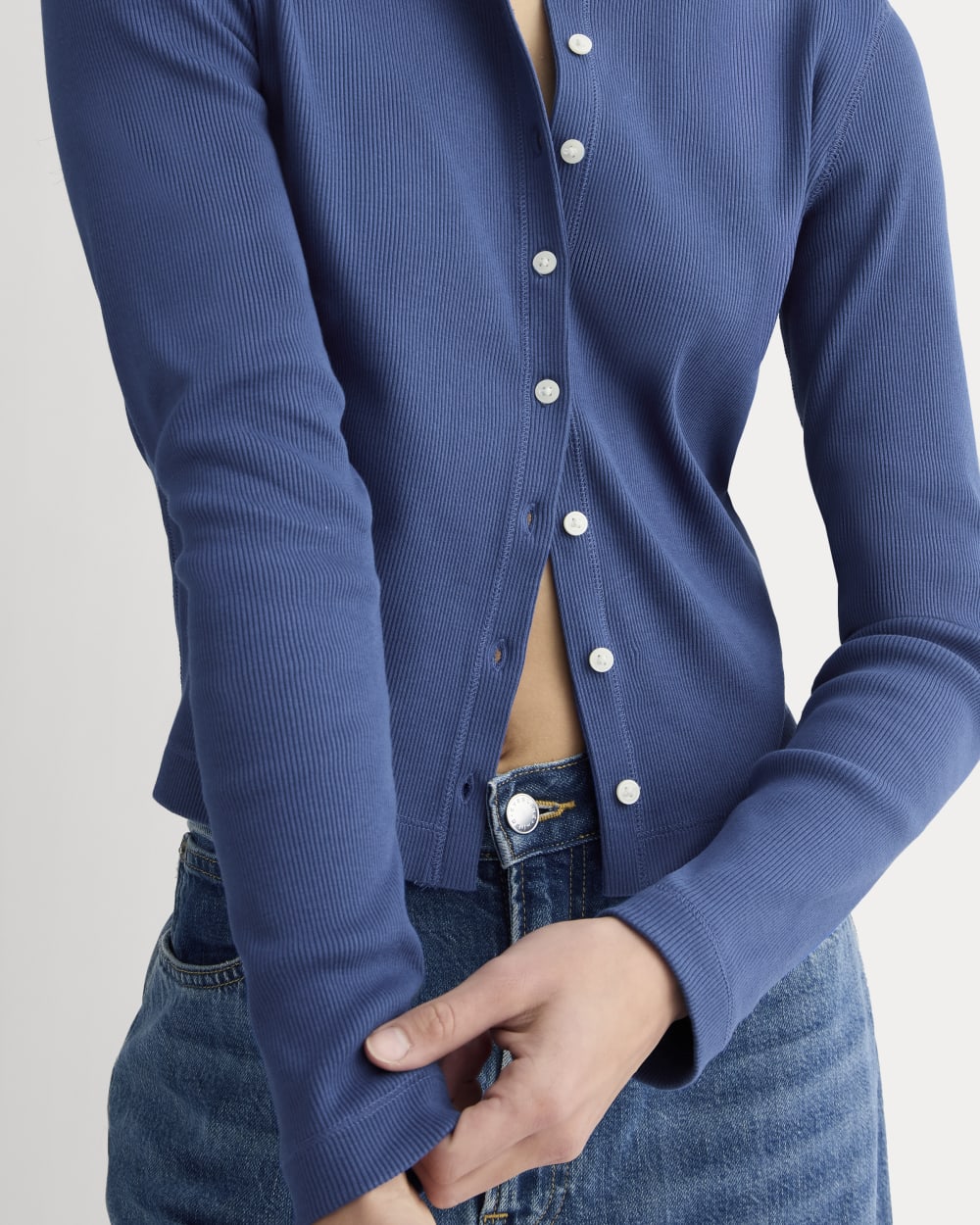 The Selfie Cardigan | Bright Cobalt – Everlane