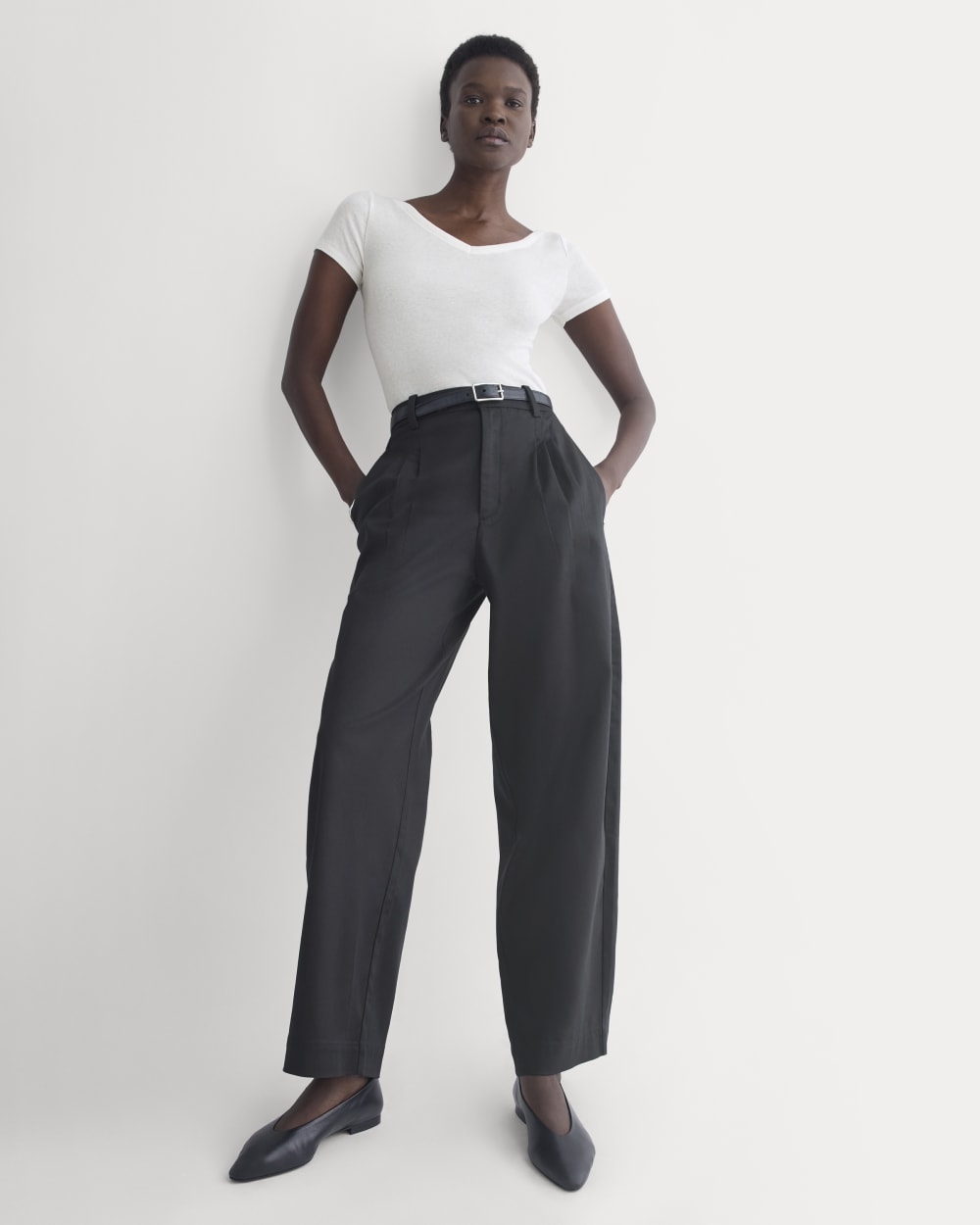 Tailored Drape Balloon Pant