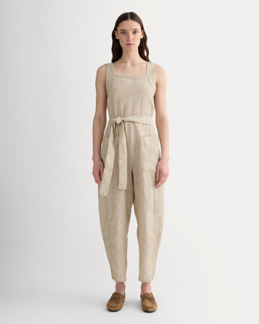 womens-utility-coverall-linen-cornstalk-chambray | primary