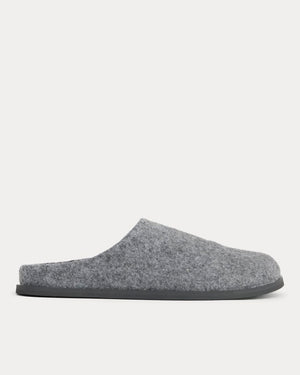 Wool Clog | Charcoal