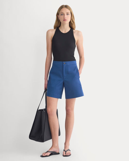 womens-side-panel-tailored-short-estate-blue | primary