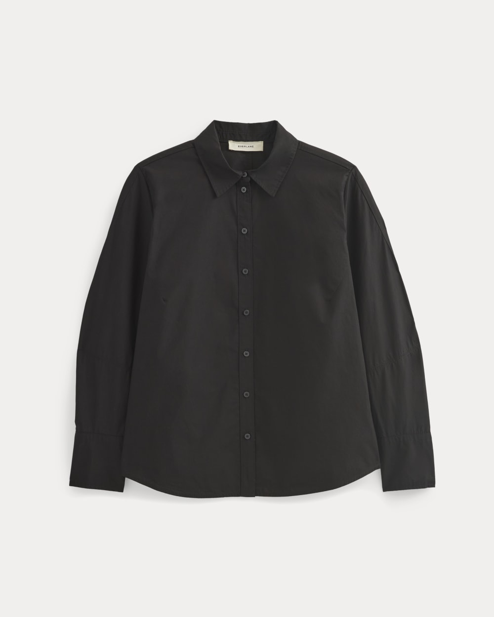 womens-lantern-sleeve-shirt-light-cotton-black | alt