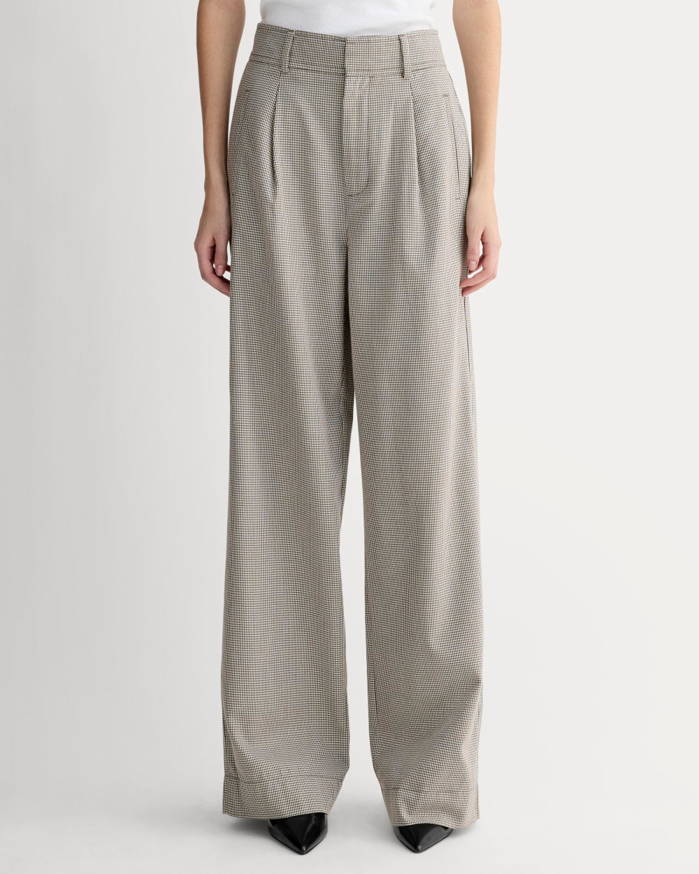 womens-way-high-drape-pant-short-deep-taupe-mini-gingham