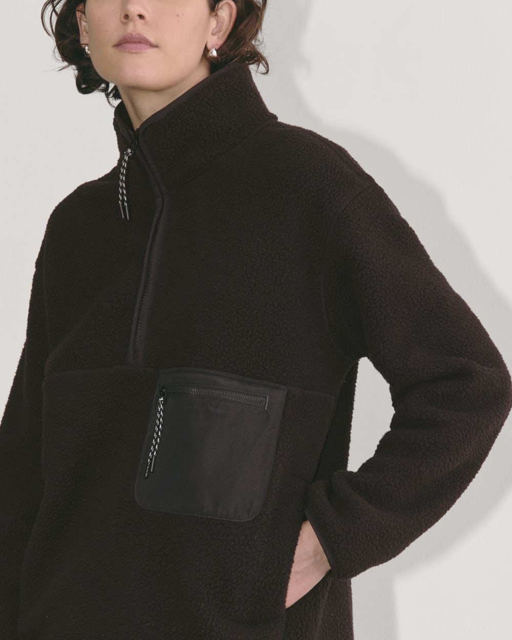 womens-renew-fleece-oversized-half-zip-new-black