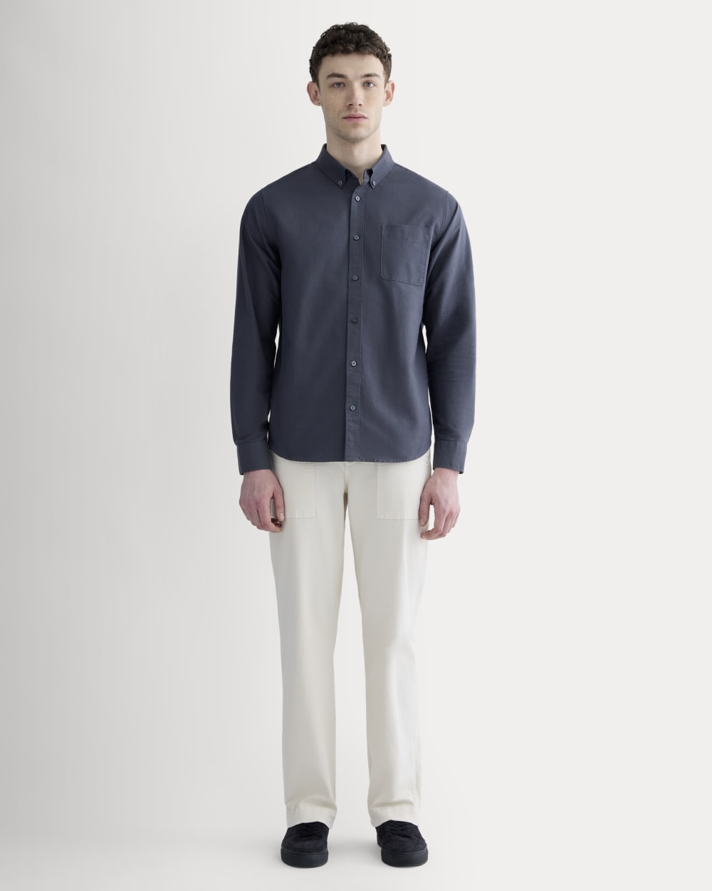 epa   Oxford shirt    サックス    エパ oxford shirt