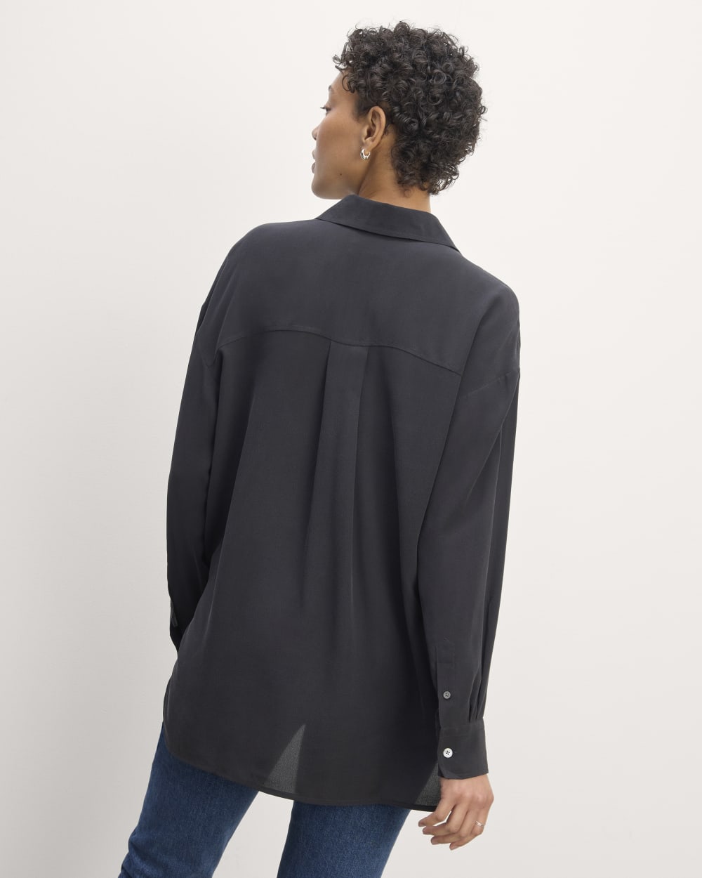 womens-washable-silk-oversized-shirt-black