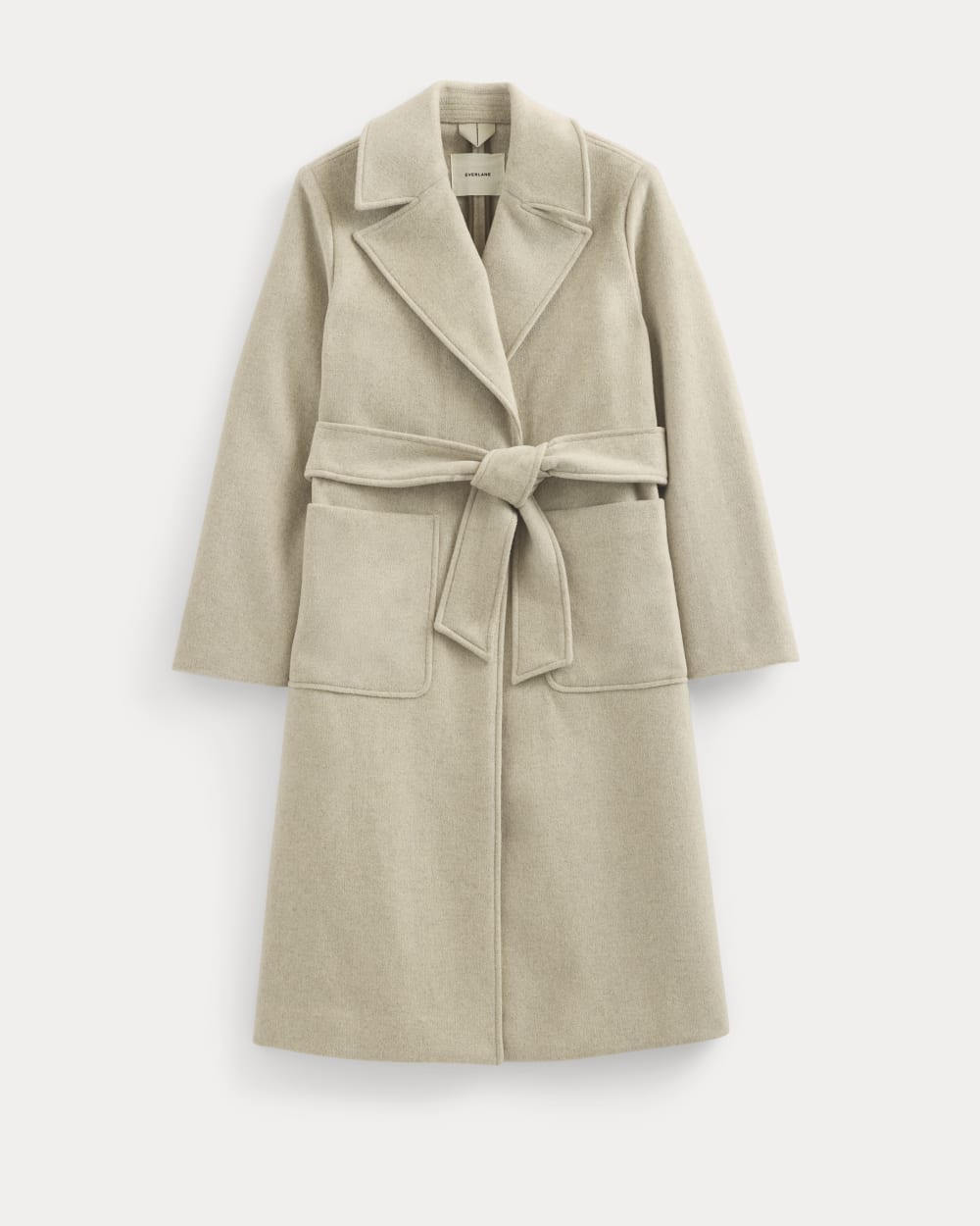 ReWool Belted Blanket Coat | Heather Wheat – Everlane