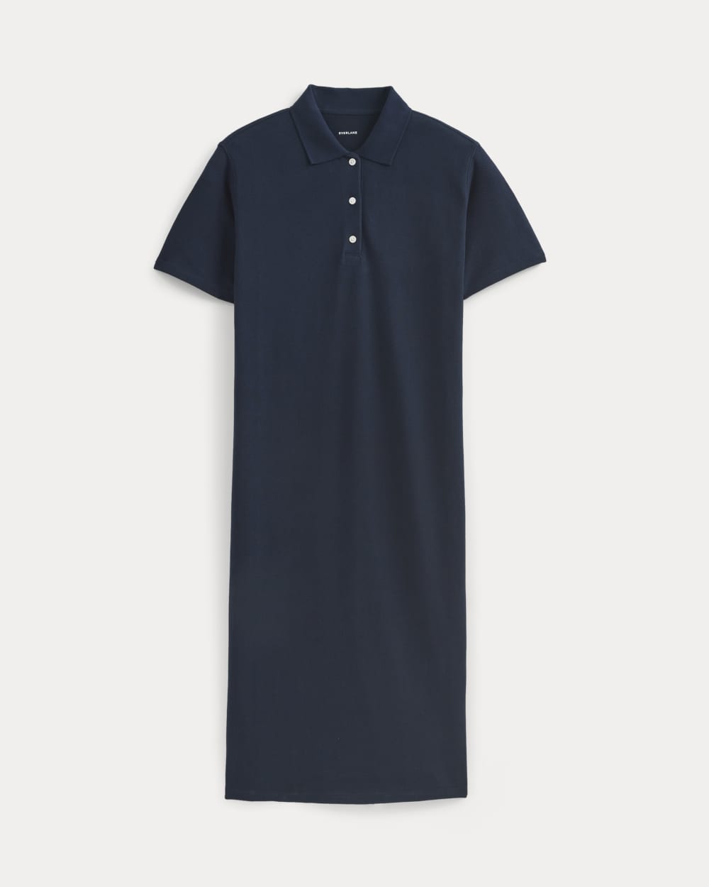 Pique Polo Short-Sleeve Dress | Navy – Everlane