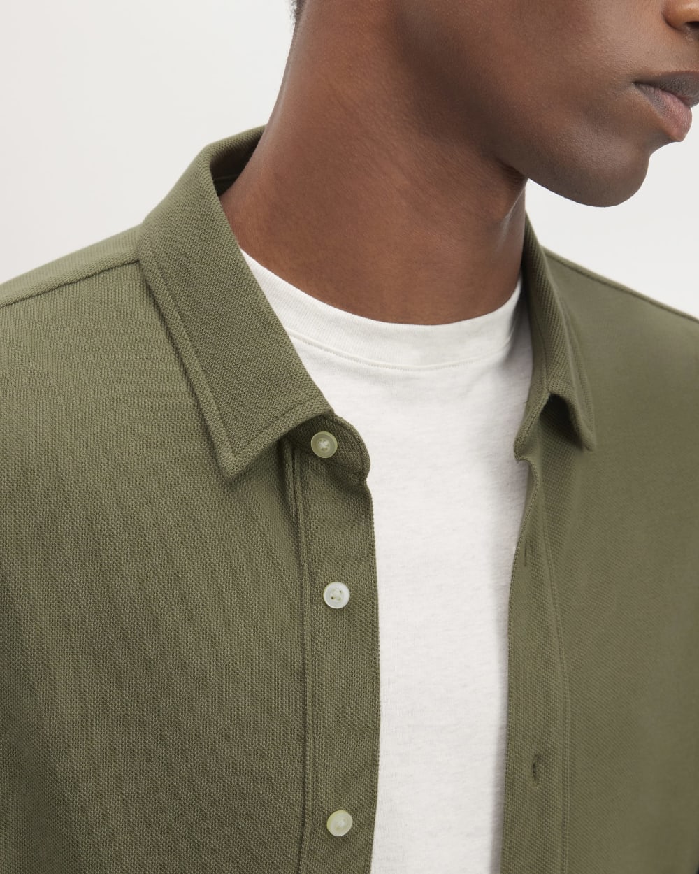 The Long-Sleeve Pique Shirt | Kalamata – Everlane