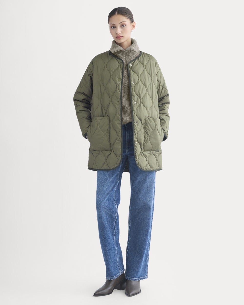 The Quilted Liner | Kalamata/Rosin – Everlane