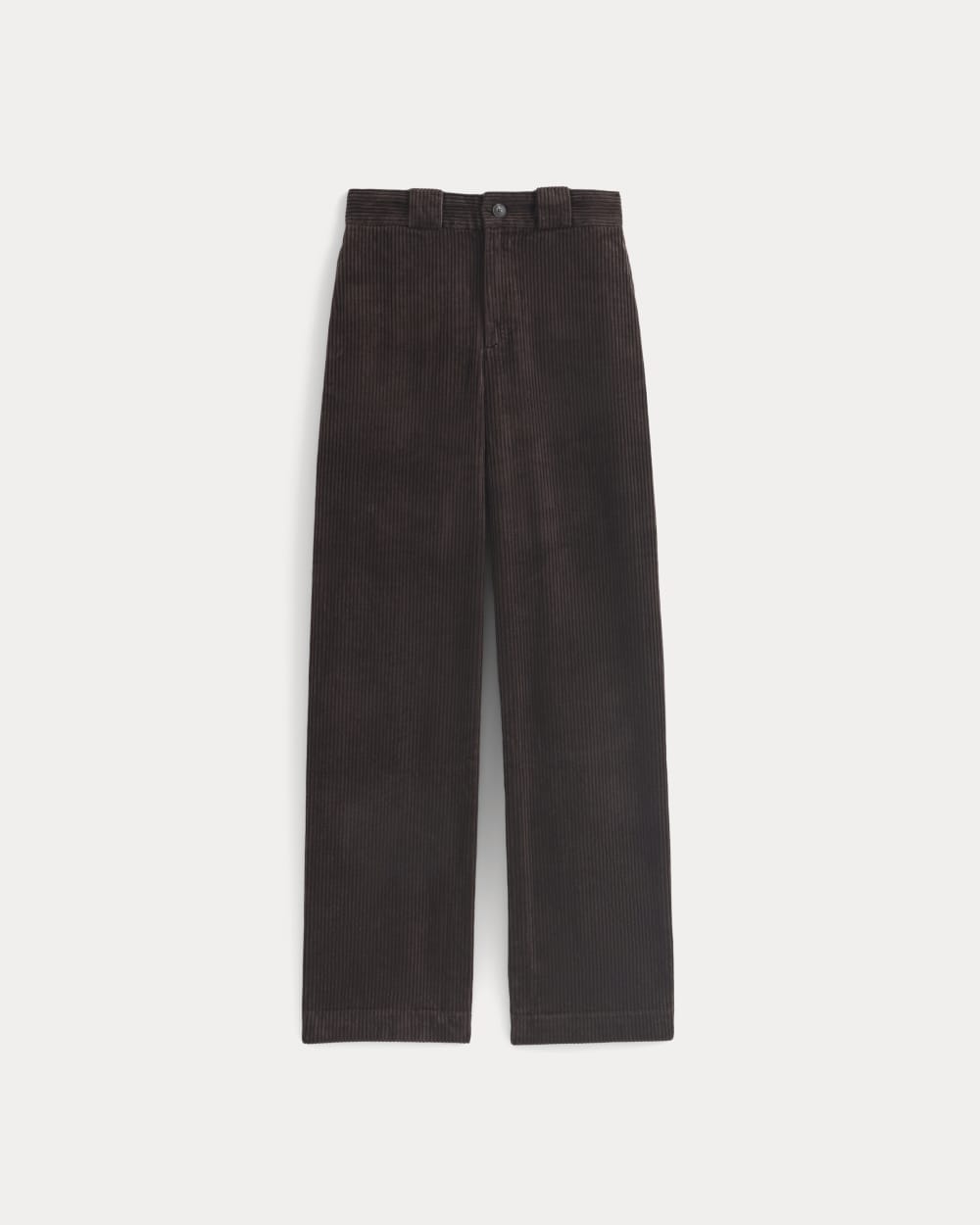 Corduroy Wide-Leg Trouser | Dark Chocolate – Everlane