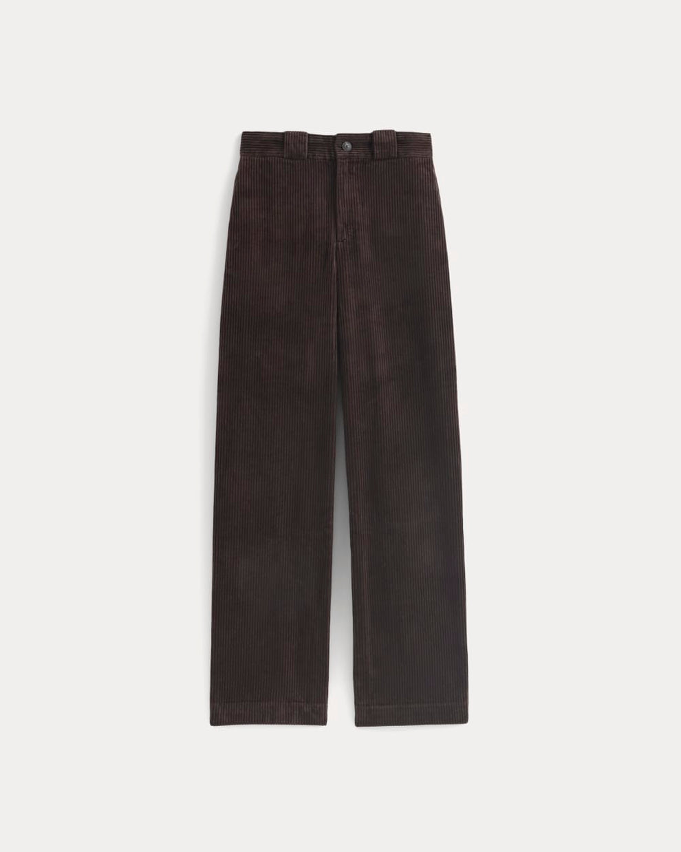 Wide Leg Corduroy Trousers