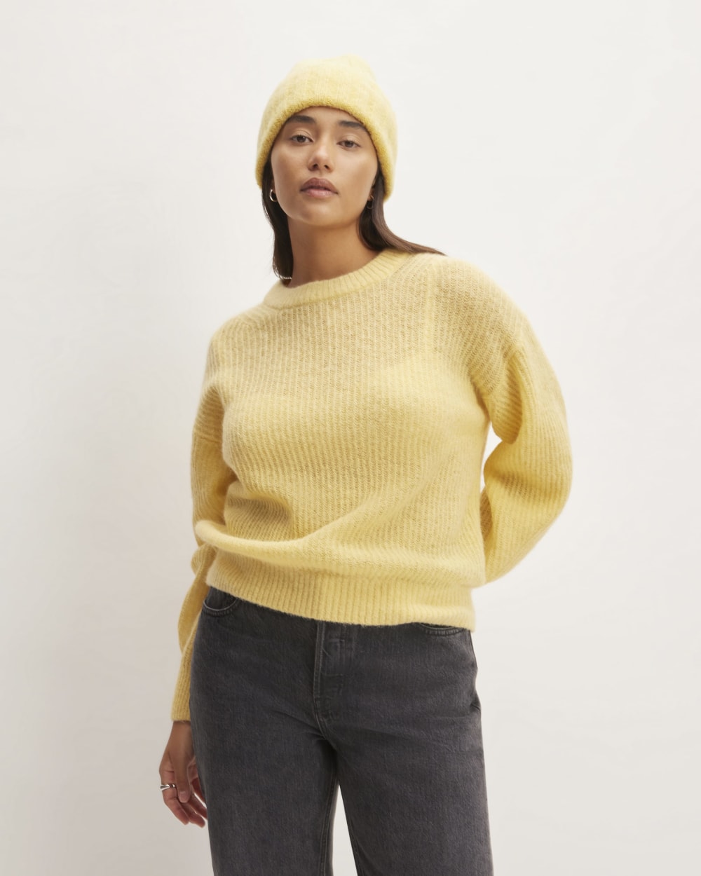 The Alpaca Beanie | Raffia – Everlane
