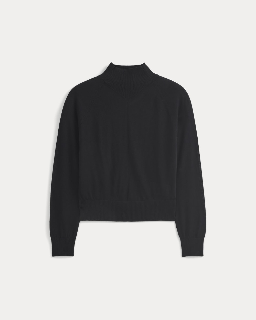 womens-mockneck-sweater-ultrafine-merino-black | alt