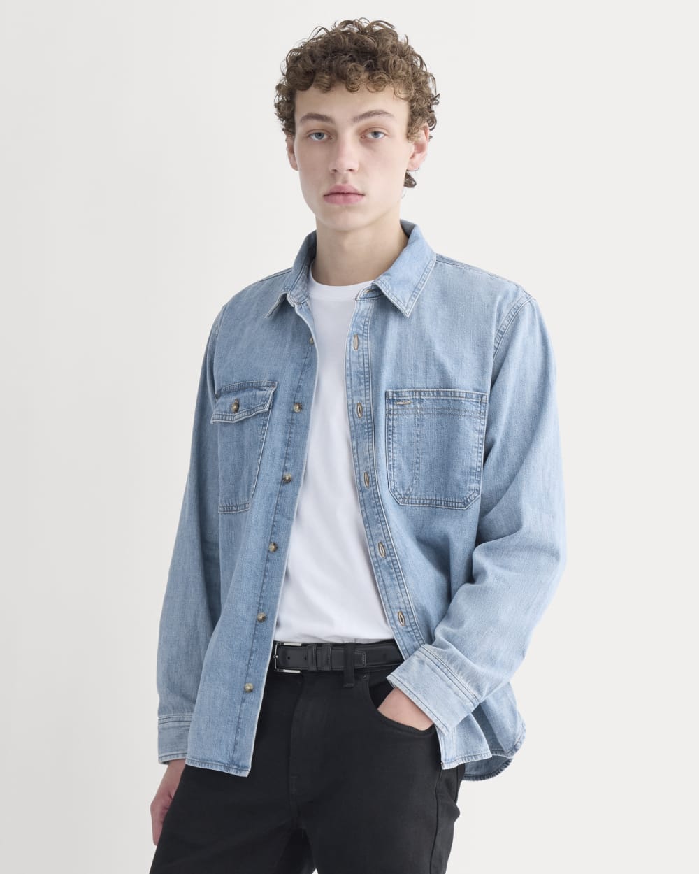 Denim Utility Shirt