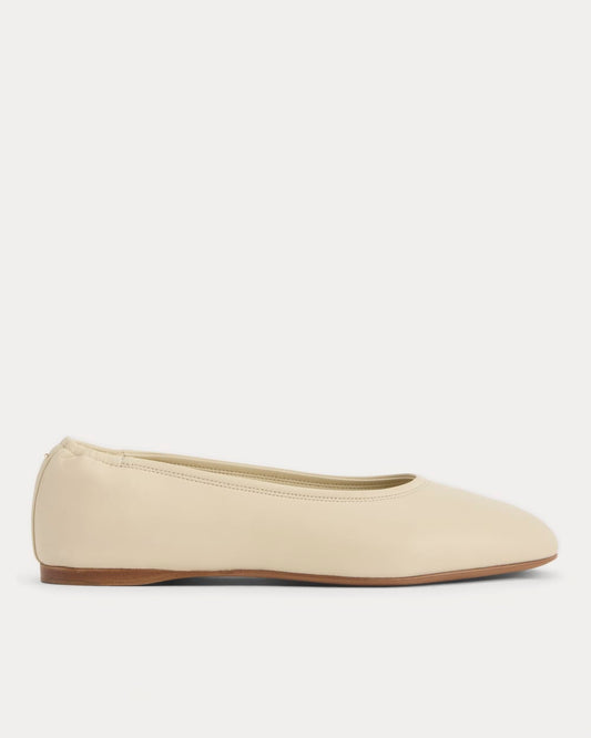 womens-italian-leather-flat-crema | primary