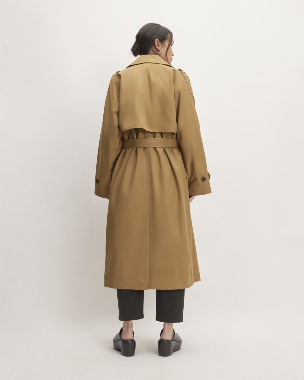 The Cotton Long Trench Coat | Toasted Coconut – Everlane