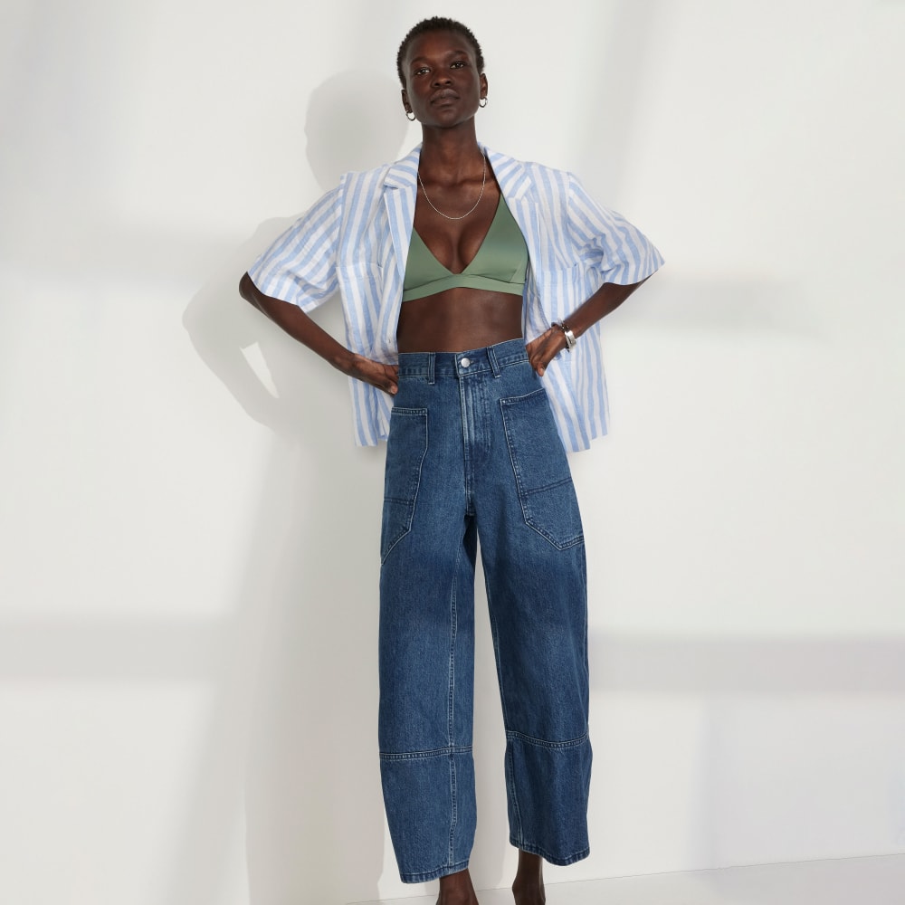 The Way-High® Gardener Cropped Jean | Vibrant Blue – Everlane