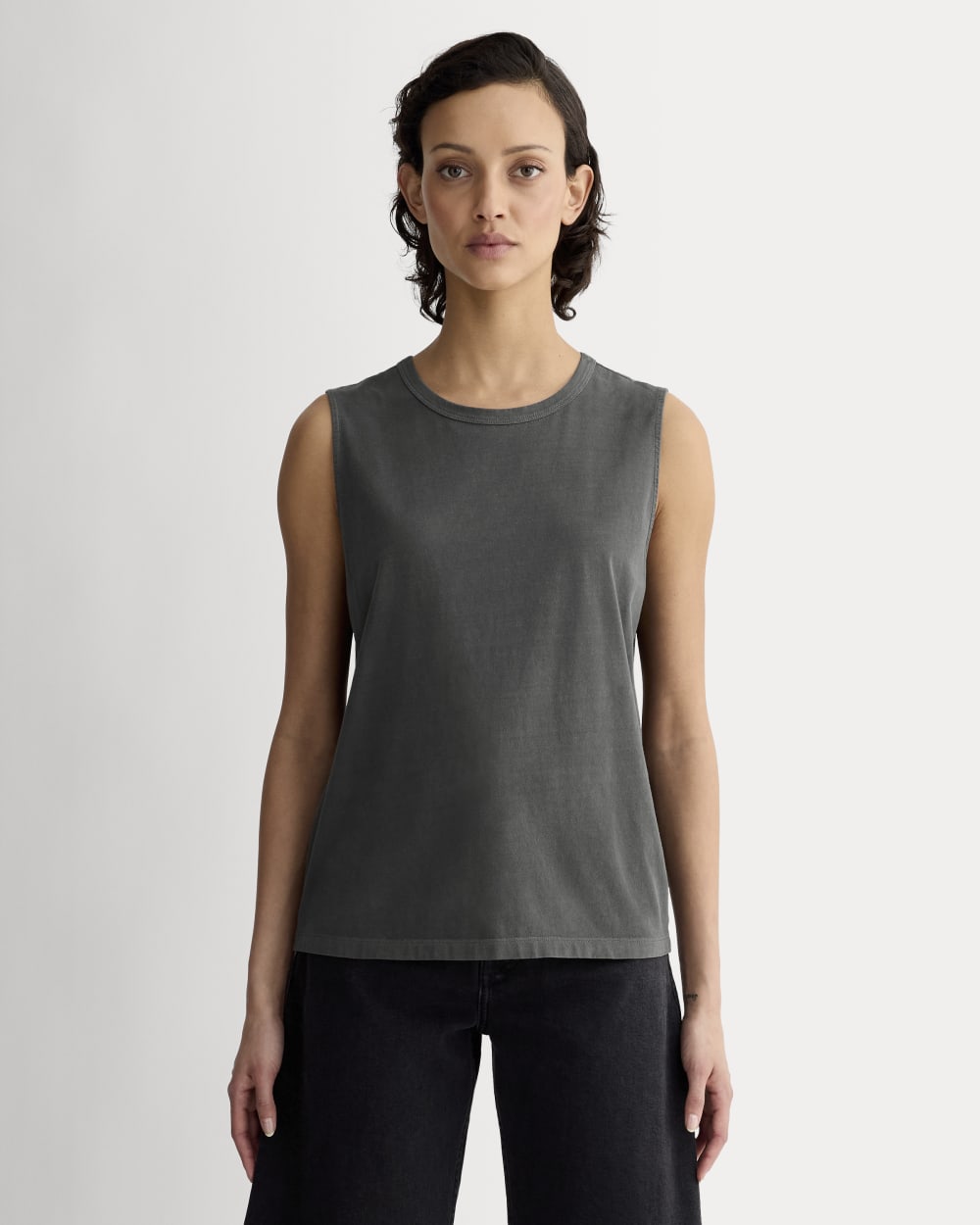 The Boyfriend Tank in Essential Cotton