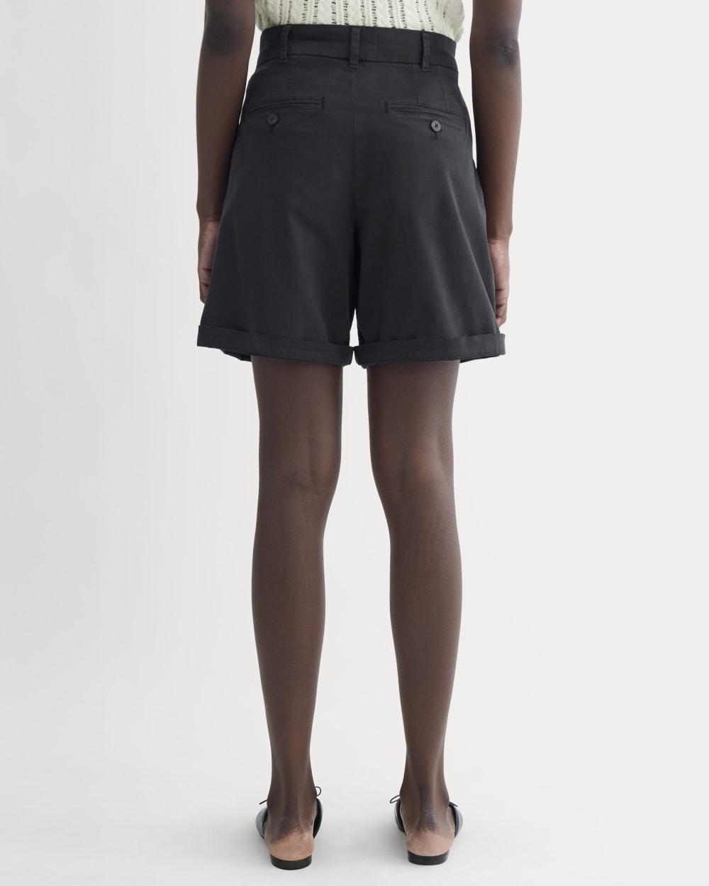 womens-pleated-chino-short-black