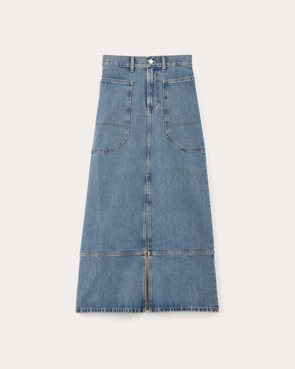 The Gardener Skirt Medium Indigo – Everlane
