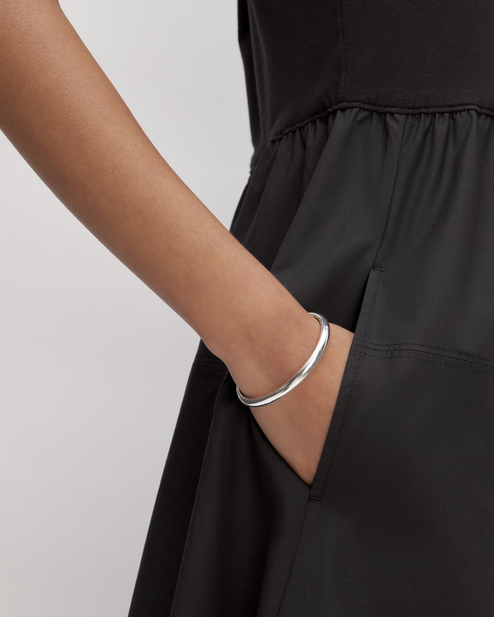 everlane supima jersey riviera dress NWT Everlane The Long-Sleeve Supima Cotton Jersey Riviera Dress Black Sz S $128