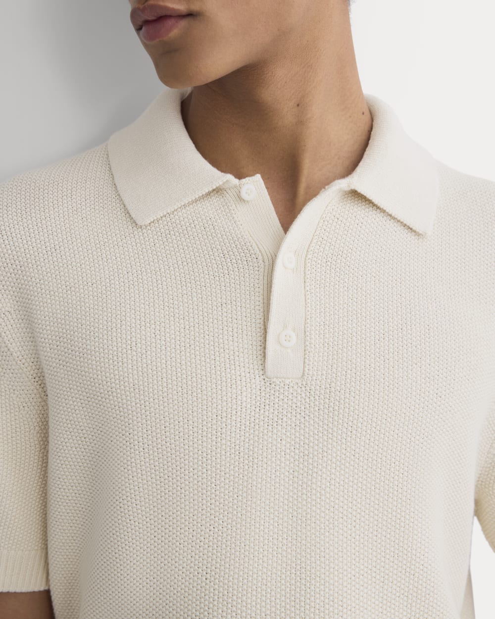 Seed Stitch Polo | Birch – Everlane