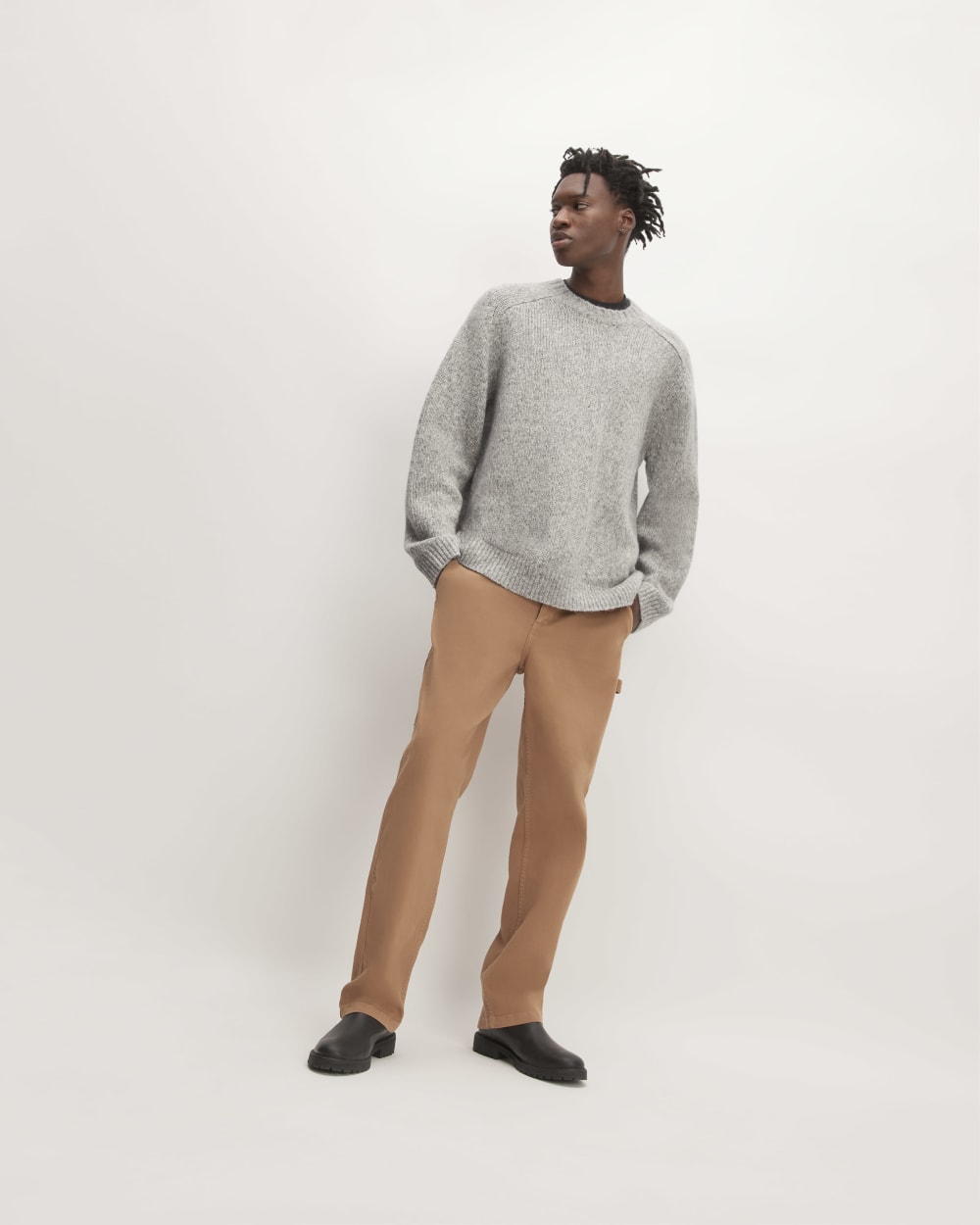 The Cloud Crewneck Sweater | Heathered Grey – Everlane
