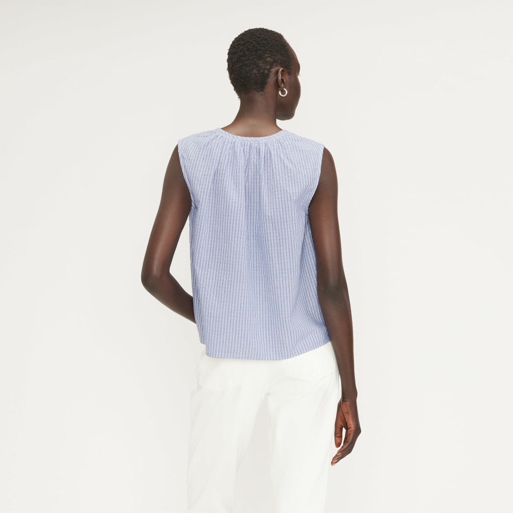 womens-gathered-tie-front-top-mazarine-blue-white