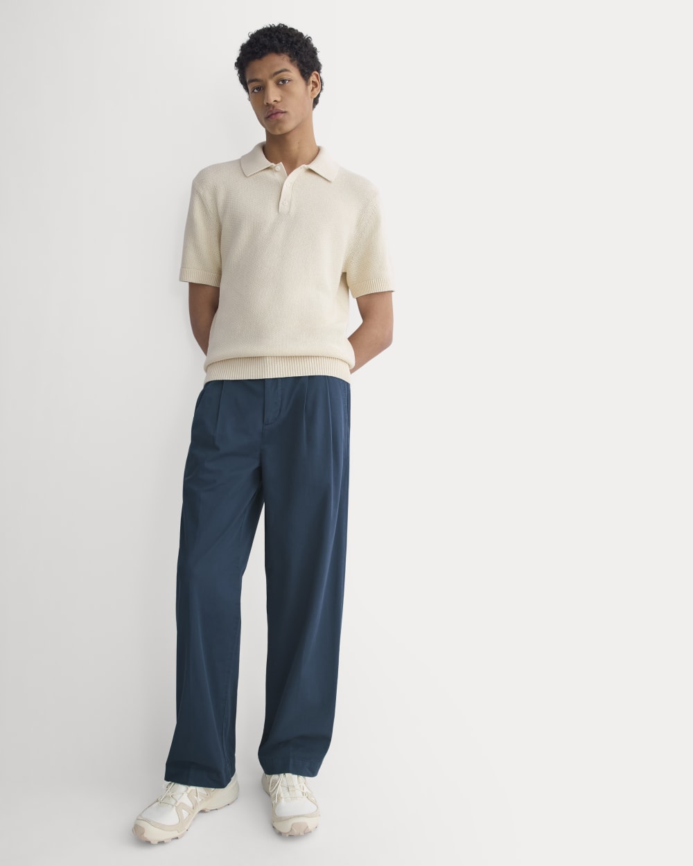 Pull-On Easy Trouser | Midnight Navy – Everlane