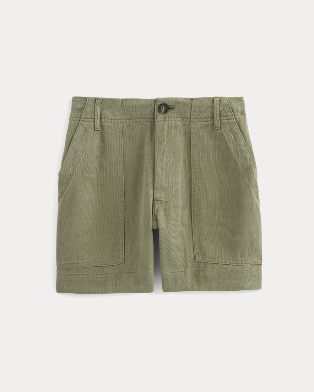 womens-tencel-darted-utility-short-lichen-green | alt