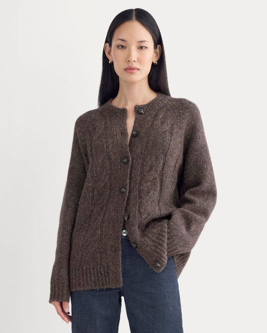 womens-cloud-cable-cardigan-heathered-burgundy | primary
