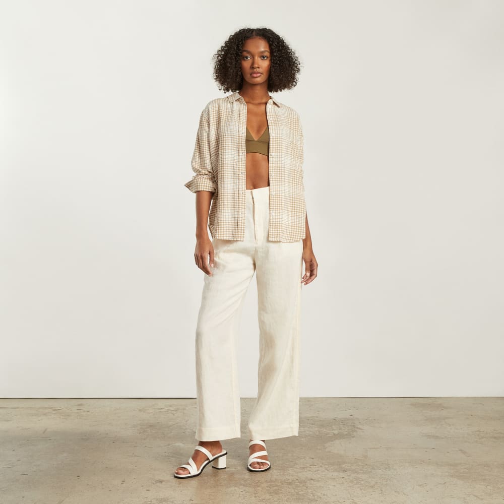 womens-relaxed-linen-shirt-coffee-grid