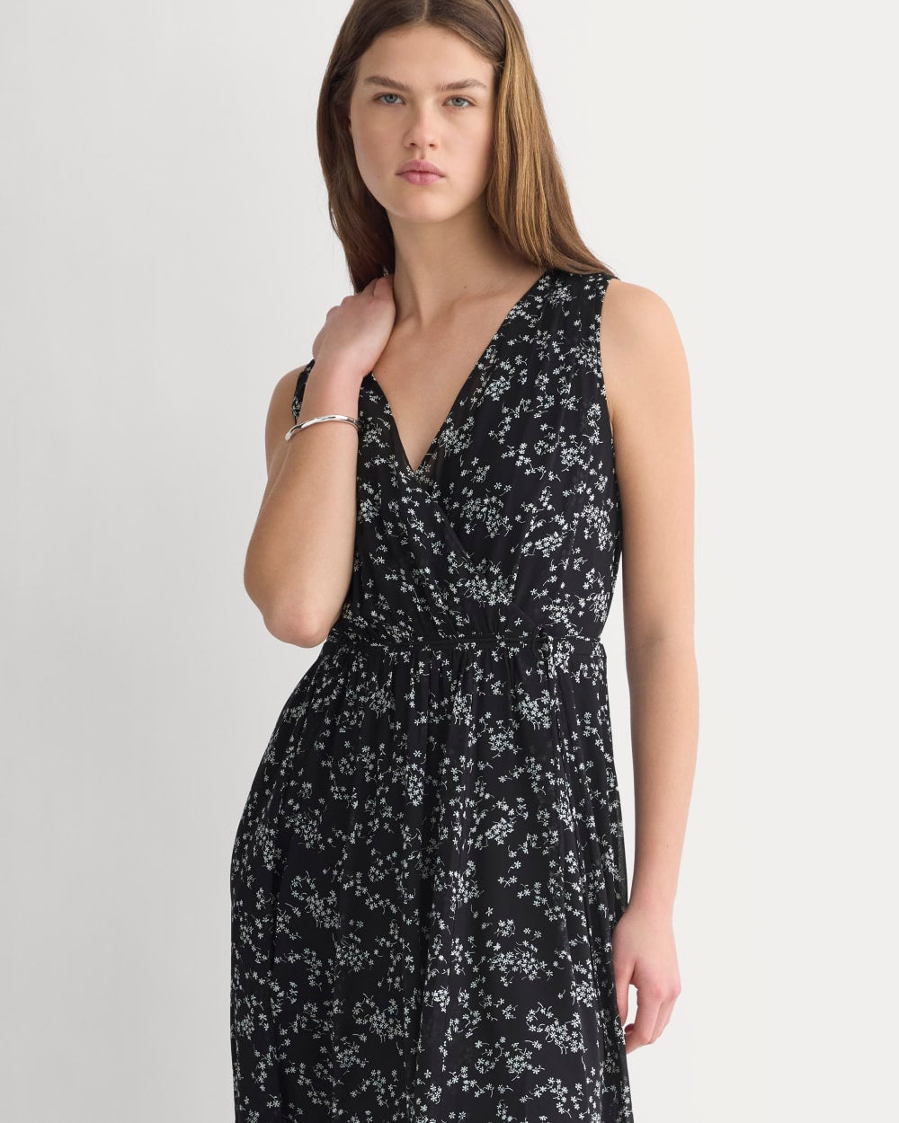 Maxi Dress in Silk Georgette Maxi Dress in Silk Georgette