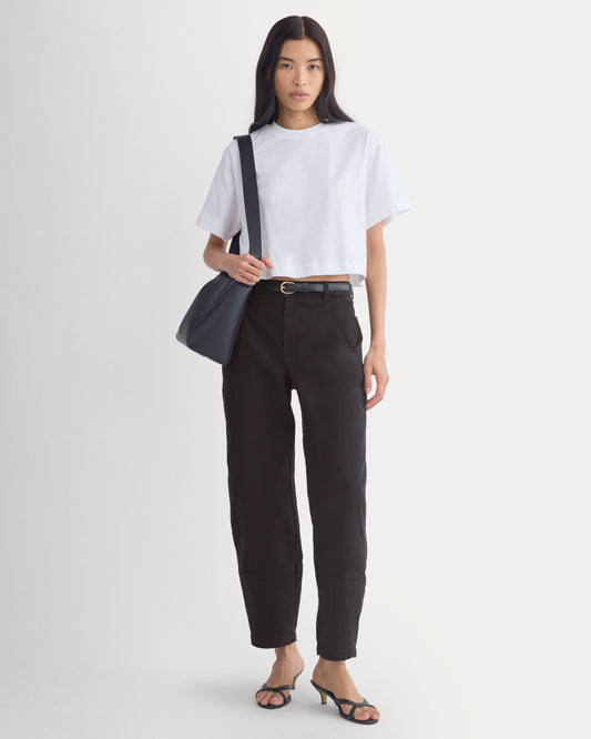 The Utility Barrel Pant | Black | Regular