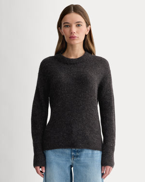 The Cocoon Crew in Alpaca | Heathered Black