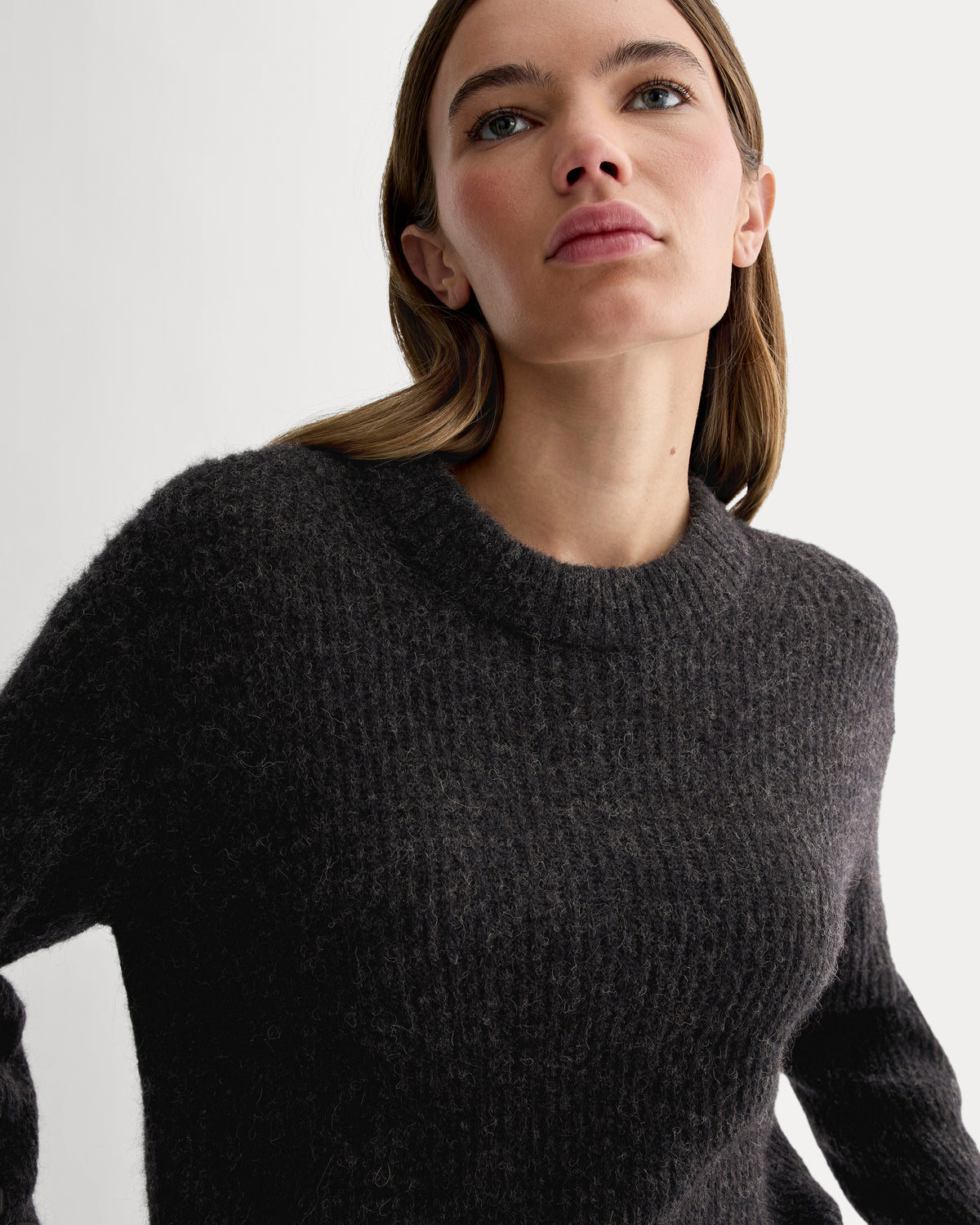The Cocoon Crew in Alpaca | Heathered Black