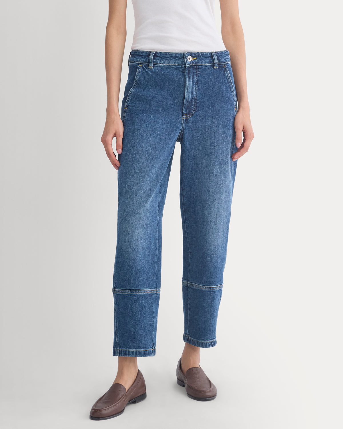 The Utility Barrel Pant | Deep Blue Indigo | Regular