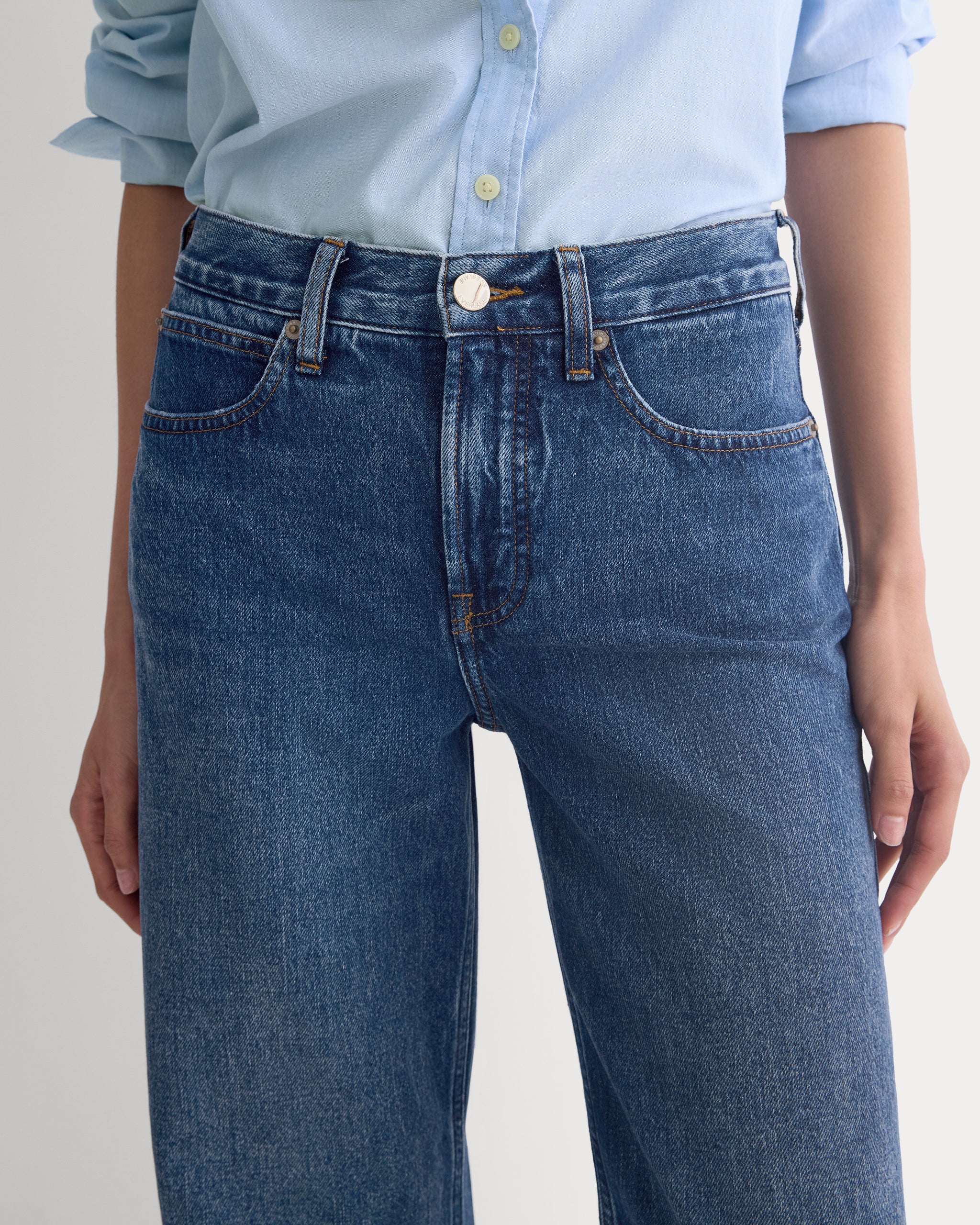 Relaxed Mid-Rise Bootcut Jean | Dark Indigo
