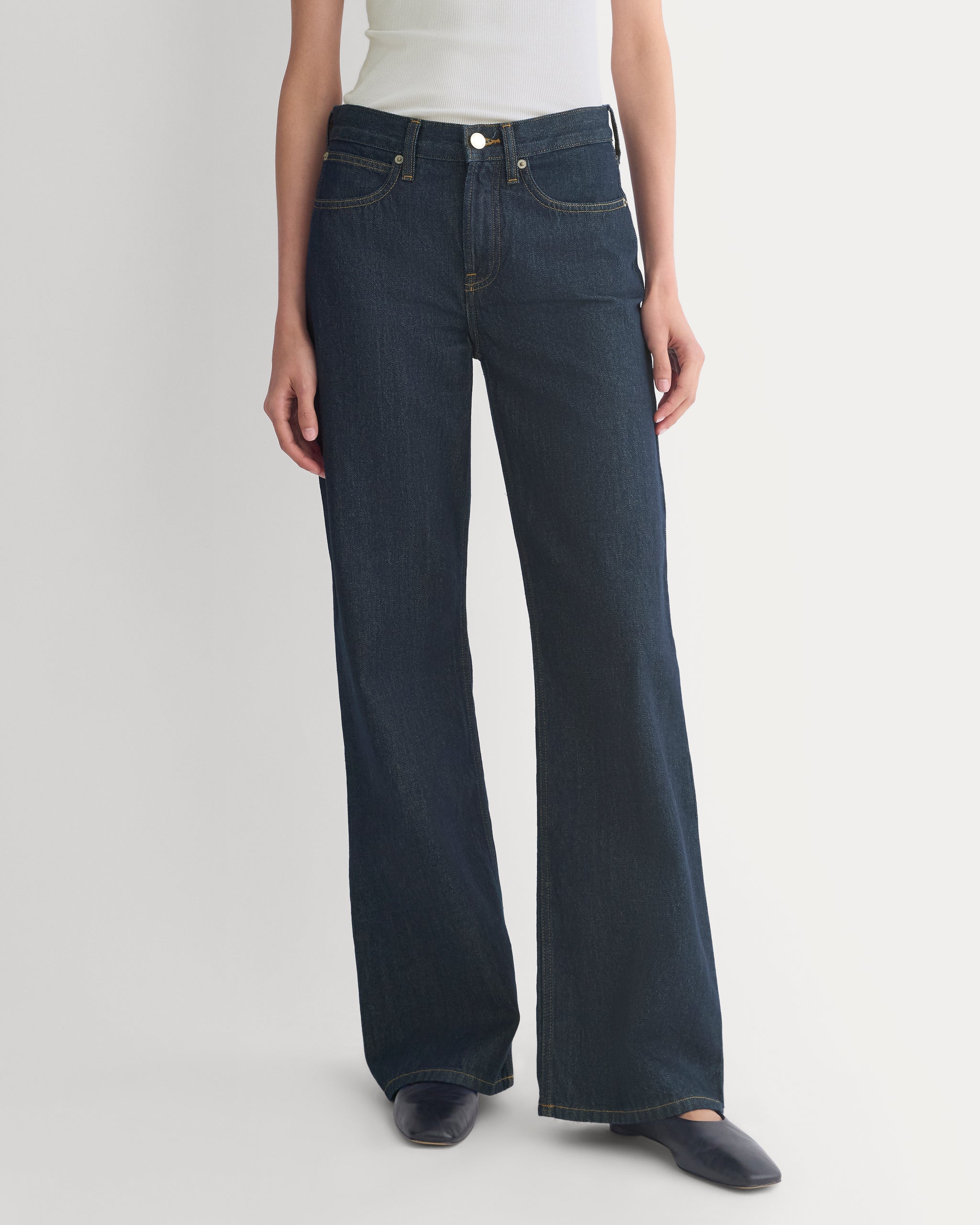 Relaxed Mid-Rise Bootcut Jean | Tungsten Rinse