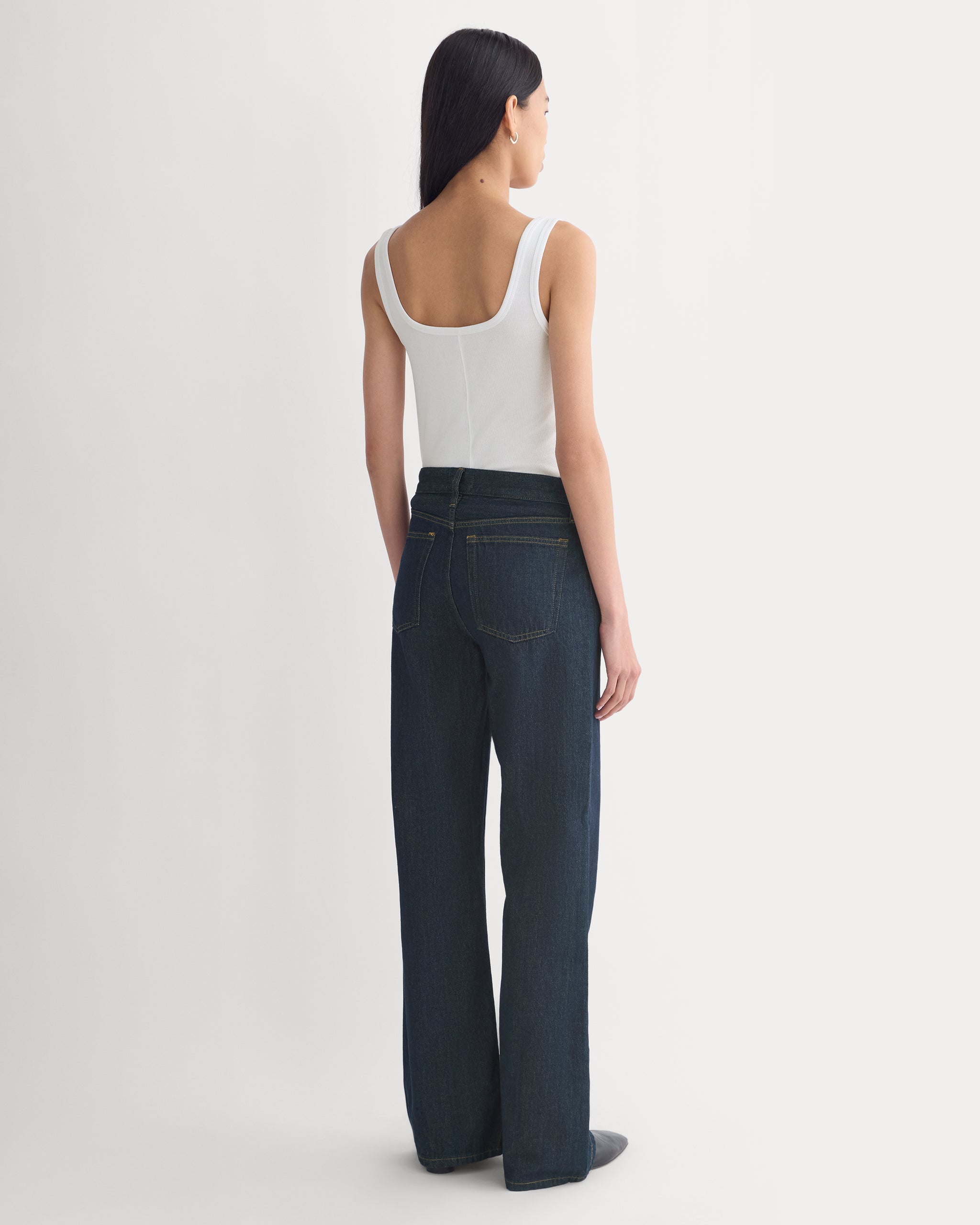 Relaxed Mid-Rise Bootcut Jean | Tungsten Rinse