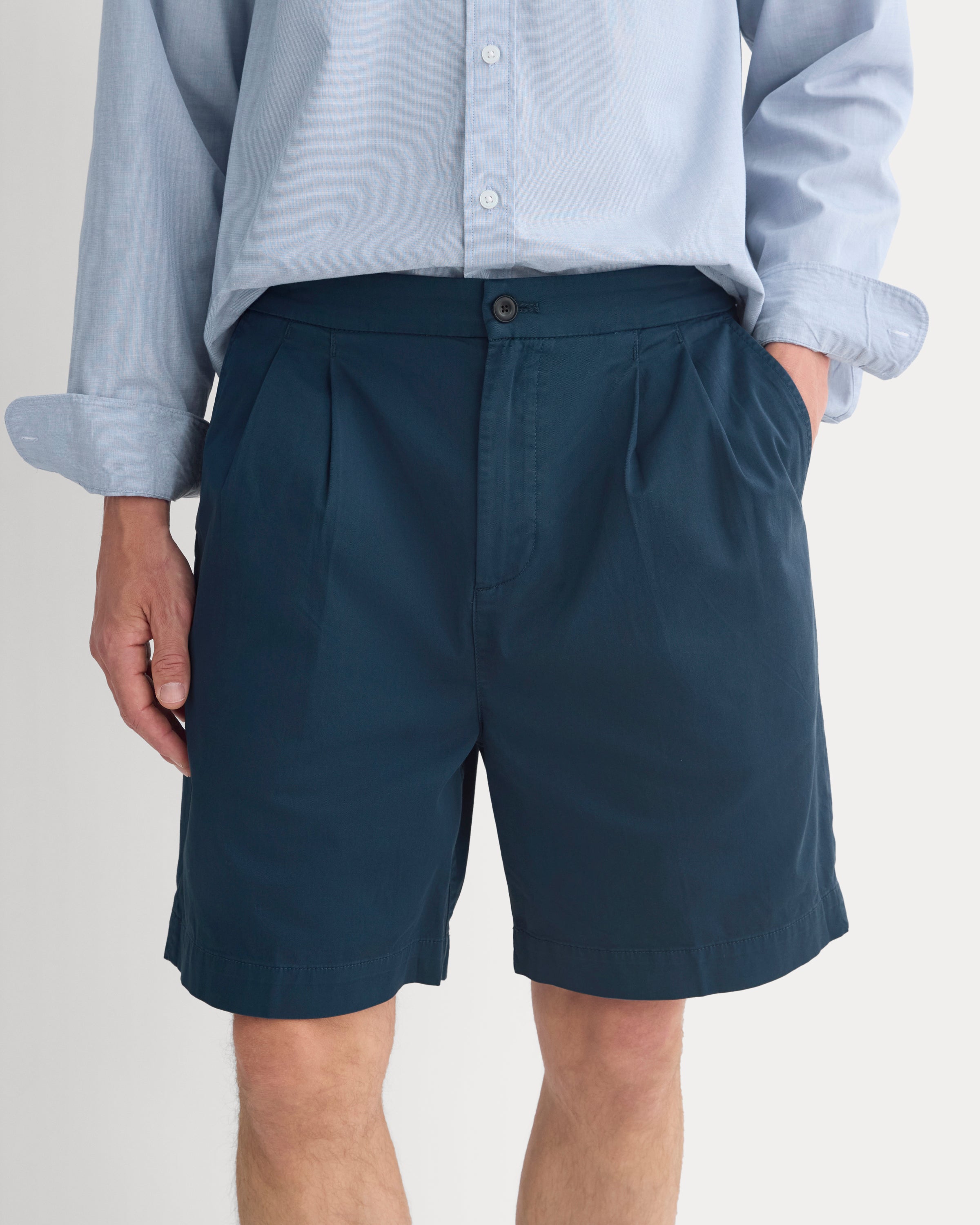 Pleated Easy Short | Midnight Navy – Everlane
