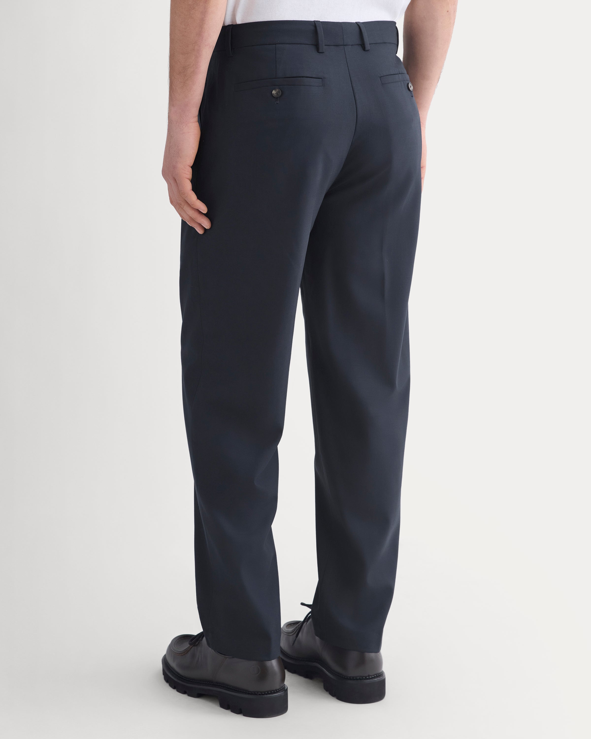 Tropical Wool Trouser | Dark Navy – Everlane