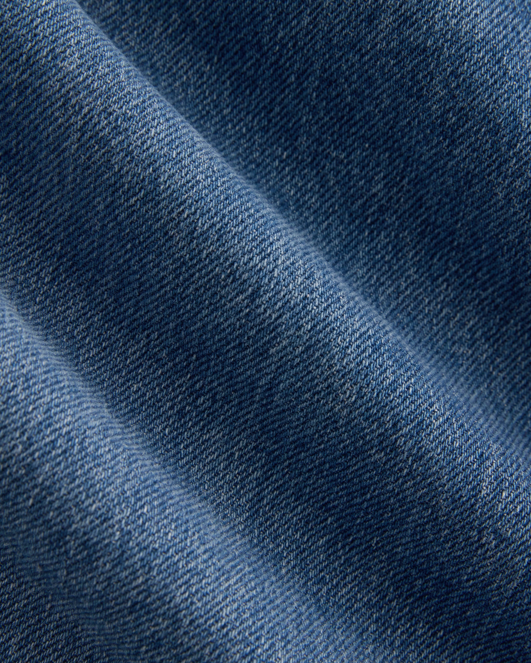 Lightweight Loose Wide-Leg Jean | Medium Indigo | Regular