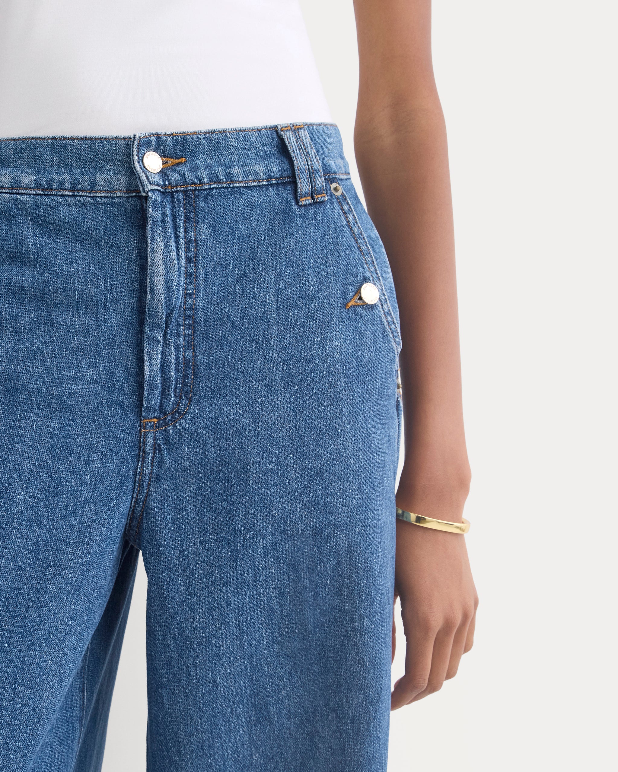 Lightweight Mariner Jean | Medium Indigo