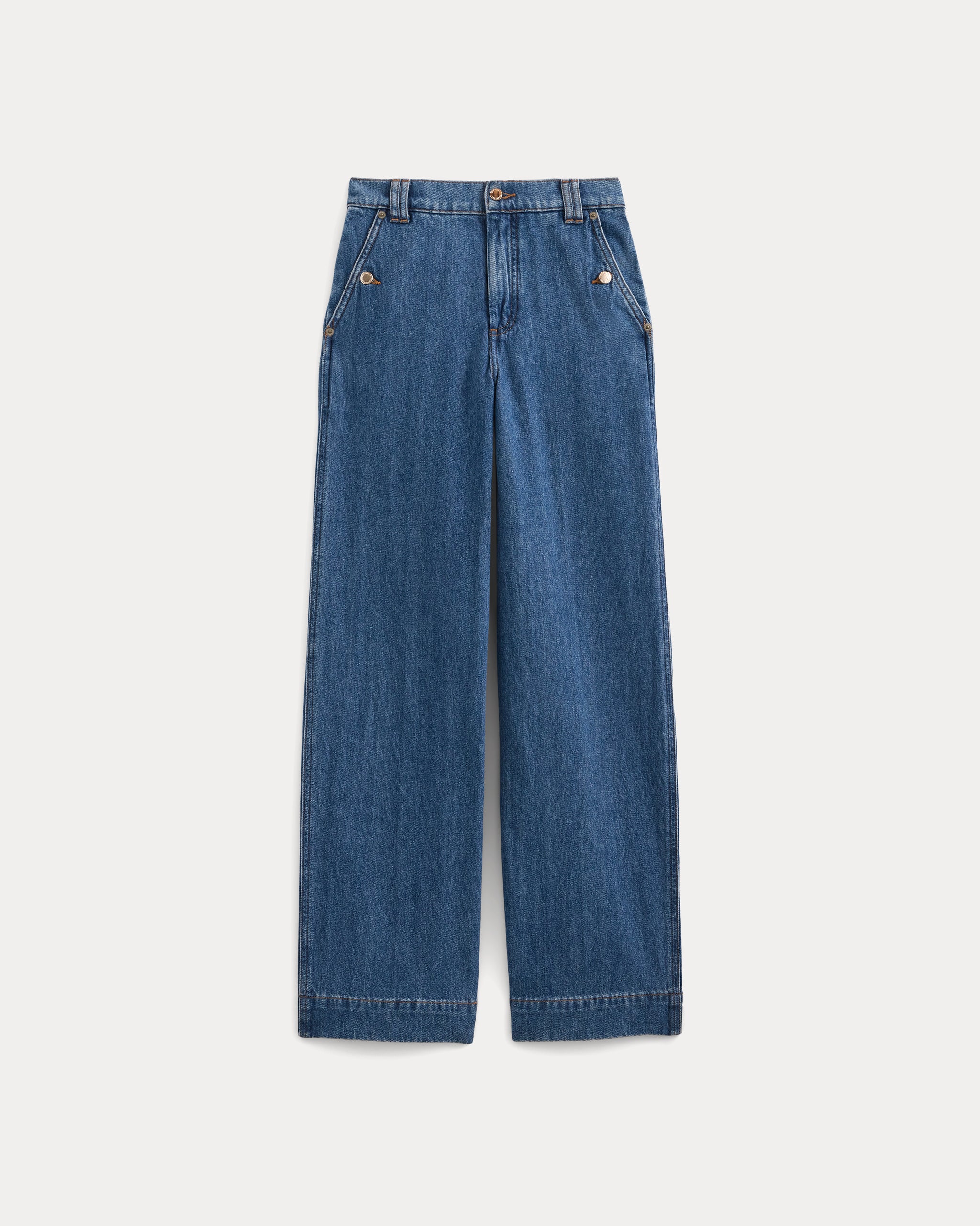 Lightweight Mariner Jean | Medium Indigo